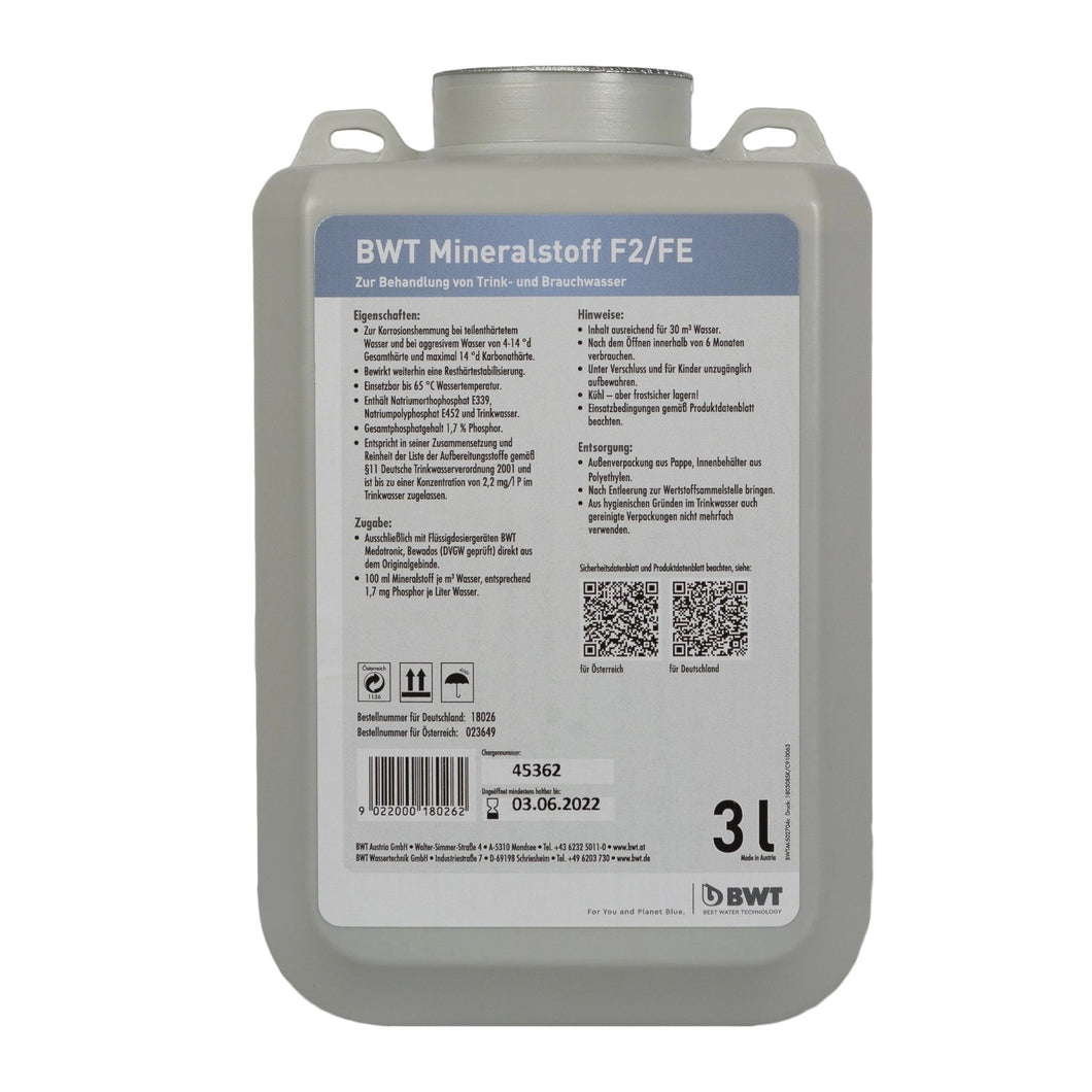 BWT Quantophos F2/H2 FE/HE